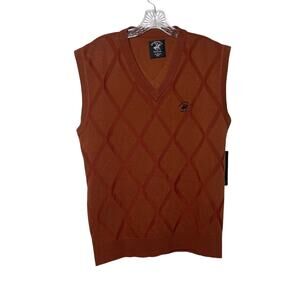 NWT Beverly Hills Polo Club Sleeveless Sweater Size L